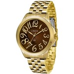 Ficha técnica e caractérísticas do produto Relógio Lince Feminino Ref: Lrg609l N2kx Casual Dourado