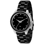 Ficha técnica e caractérísticas do produto Relógio Lince Feminino Ref: Lrn4431p P1px Acrílico Black