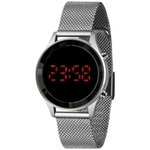 Ficha técnica e caractérísticas do produto Relógio Lince LDM4647L PXSX Digital feminino prata