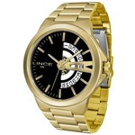 Ficha técnica e caractérísticas do produto Relógio Lince Masculino Casual Dourado MRG4575S-P1KX