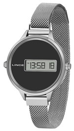 Ficha técnica e caractérísticas do produto Relógio Lince Sdm4637L Pxsx Digital Clássico Prata