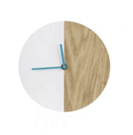 Ficha técnica e caractérísticas do produto Relógio | Madeira Branco