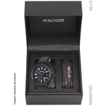 Ficha técnica e caractérísticas do produto Relógio Magnum Kit Masculino Com Pulseira Couro Ma34370o