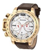 Ficha técnica e caractérísticas do produto Relógio Magnum Masculino Dourado Ma33666h