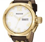 Ficha técnica e caractérísticas do produto Relógio Magnum Masculino Dourado Ma32783b Military