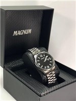 Ficha técnica e caractérísticas do produto Relógio Magnum Masculino Ma31364t Casual Prata Social