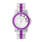 Relógio Marc Jacobs Feminino Lilás e Prata - EBM4550/N