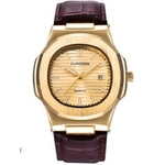 Ficha técnica e caractérísticas do produto Relógio marca popular no comércio exterior calendário cinto de moda relógio de quartzo Watch96 dos homens especiais de preço