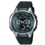 Ficha técnica e caractérísticas do produto Relógio Masculino Anadigi Casio Active Dial AQ-160W-1BV