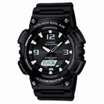 Ficha técnica e caractérísticas do produto Relógio Masculino Anadigi Casio AQ-S810W-1AVDF - Preto