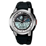 Ficha técnica e caractérísticas do produto Relógio Masculino Anadigi Casio AQF-102W-7BV - Preto Casio