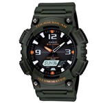 Ficha técnica e caractérísticas do produto Relógio Masculino Anadigi Casio AQS810W3AVDF - Verde