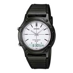 Ficha técnica e caractérísticas do produto Relógio Masculino Anadigi Casio AW-49H-7EV - Preto/Branco AW-49H-7EVUD - Casio*