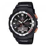 Ficha técnica e caractérísticas do produto Relógio Masculino Anadigi Casio SGW500H1BVDR - Preto - Casio*