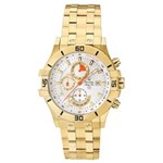 Ficha técnica e caractérísticas do produto Relógio Masculino Analógico Bulova WB30999H – Dourado / Branco