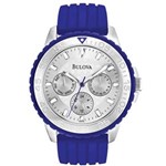 Ficha técnica e caractérísticas do produto Relógio Masculino Analógico Bulova WB31756F - Azul