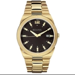 Ficha técnica e caractérísticas do produto Relógio Masculino Analógico Bulova WB22284U – Dourado / Preto