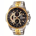 Ficha técnica e caractérísticas do produto Relógio Masculino Analógico Casio EF-558SG-1AVUDF - Prata e Dourado