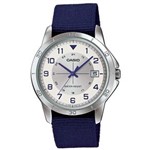 Ficha técnica e caractérísticas do produto Relógio Masculino Analógico Casio MTP-V008B-7BUDF – Azul