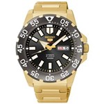 Ficha técnica e caractérísticas do produto Relógio Masculino Analógico Seiko 4R36BH/1 - Dourado