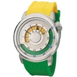 Ficha técnica e caractérísticas do produto Relógio Masculino Analógico Yankee Street YS30167X - Verde/Amarelo