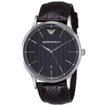 Relógio Masculino Armani Empório AR2480/0PN 43mm Couro Marrom