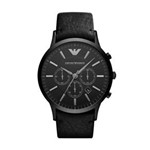 Ficha técnica e caractérísticas do produto Relógio Masculino Armani Empório HAR2461/Z 46mm Couro Preto