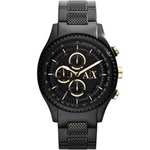 Ficha técnica e caractérísticas do produto Relógio Masculino Armani Exchange AX1604/1PN 44mm Preto