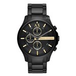 Ficha técnica e caractérísticas do produto Relógio Masculino Armani Exchange AX2164/1PN 47mm Aço Pret