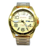 Relogio Masculino Atlantis A3419 Dourado