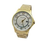 Ficha técnica e caractérísticas do produto Relogio Masculino Atlantis G3415 Dourado Fundo Branco