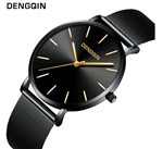 Ficha técnica e caractérísticas do produto Relógio Masculino Black Design Pulseira Aço - Horyums