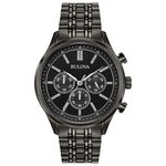 Ficha técnica e caractérísticas do produto Relógio Masculino Bulova Classic Aço Preto 98A217