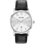 Ficha técnica e caractérísticas do produto Relógio Masculino Bulova Classic American Couro Preto 96B312