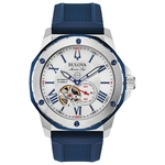 Ficha técnica e caractérísticas do produto Relógio Masculino Bulova Marine Star Azul/Prata 98A225