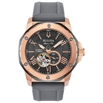 Ficha técnica e caractérísticas do produto Relógio Masculino Bulova Marine Star Cinza/Rosegold 98A228