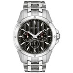 Ficha técnica e caractérísticas do produto Relógio Masculino Bulova Modelo 96C107 Pulseira em Metal / a Prova D` Água