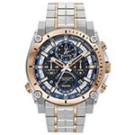 Ficha técnica e caractérísticas do produto Relógio Masculino Bulova Modelo 98B317 Pulseira em Metal / a Prova D` Água