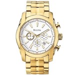 Ficha técnica e caractérísticas do produto Relógio Masculino Bulova WB30980H Dourado