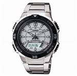 Ficha técnica e caractérísticas do produto Relógio Masculino Casio Anadigi Aq-S800wd-7Evdf - Prata