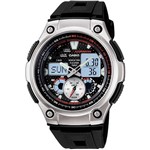 Relógio Masculino Casio Analógico/Digital Social AQ-190W-1AVDF