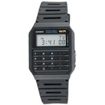 Ficha técnica e caractérísticas do produto Relógio Masculino Casio Ca-53W-1Z - Preto