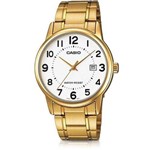 Ficha técnica e caractérísticas do produto Relogio Masculino Casio Collection - Mtp-V002g-7budf - Dourado