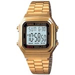 Ficha técnica e caractérísticas do produto Relógio Masculino Casio Digital Casual Vintage A178WGA-1ADF