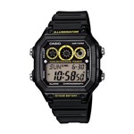 Ficha técnica e caractérísticas do produto Relógio Masculino Casio Digital Esportivo AE-1300WH-1AVDF AE1300WH1AVD - Casio*