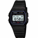 Ficha técnica e caractérísticas do produto Relógio Masculino Casio Digital Esportivo F-91W-1DG - Preto