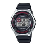 Ficha técnica e caractérísticas do produto Relógio Masculino Casio Digital Esportivo W-216H-1CVDF W216H1CVDF - Casio*