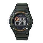 Ficha técnica e caractérísticas do produto Relógio Masculino Casio Digital Esportivo W-216h-3bvdf - Verde