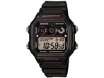 Relógio Masculino Casio Digital - Resistente à Água Cronômetro AE-1300WH-1A2VDF