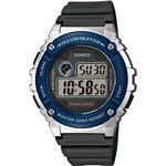 Ficha técnica e caractérísticas do produto Relogio Masculino Casio Digital W-216h-2avdf